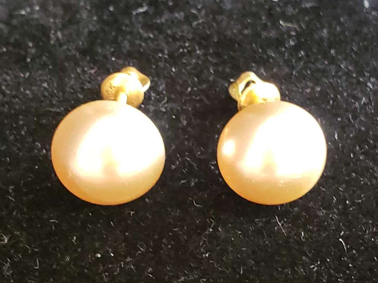 10k Yellow Gold Dallas Cowboys Extra Small Logo Earrings