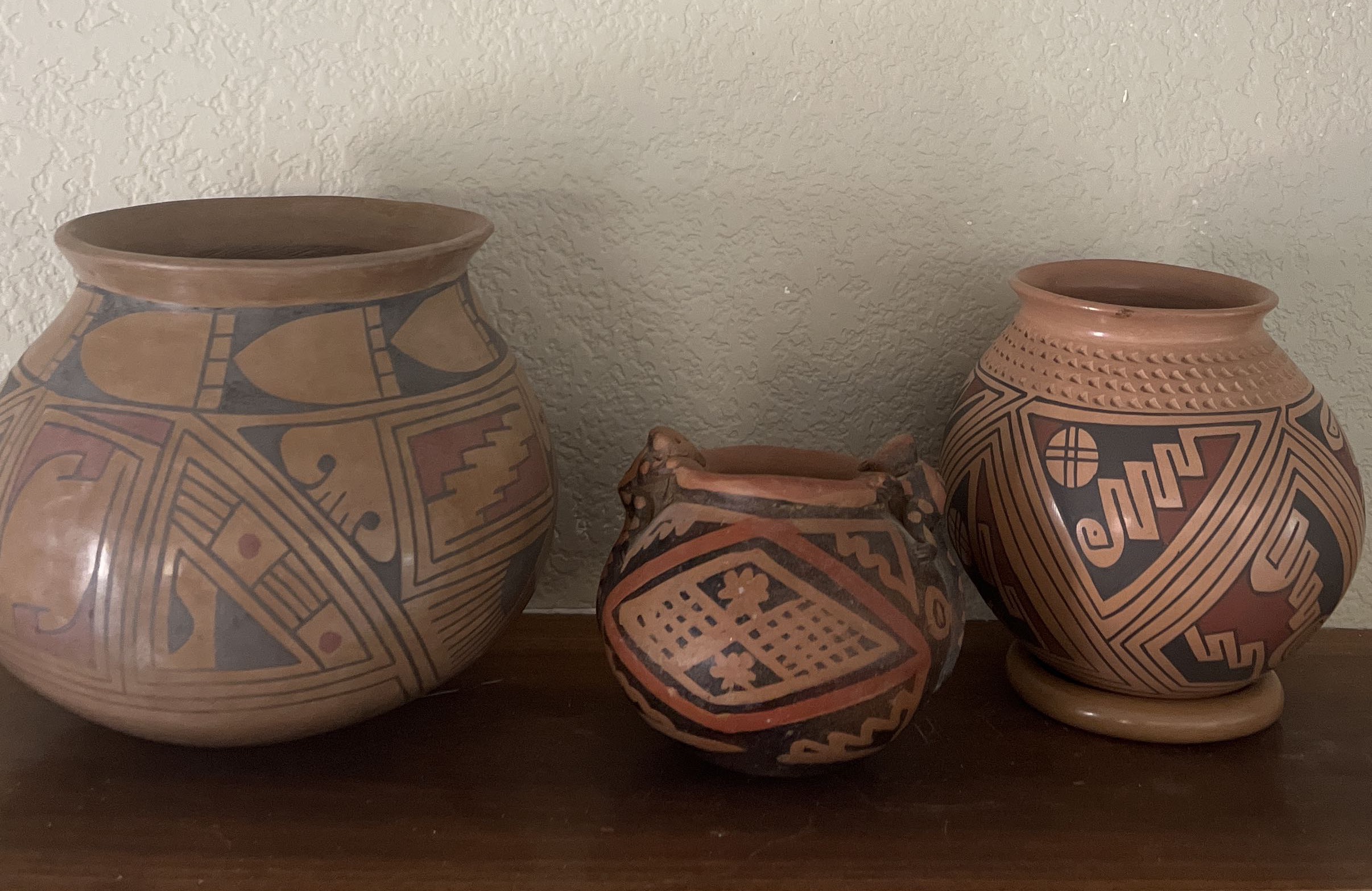 Vary rare and large 1980s southwest indians native americans pottery - Ruby  Lane
