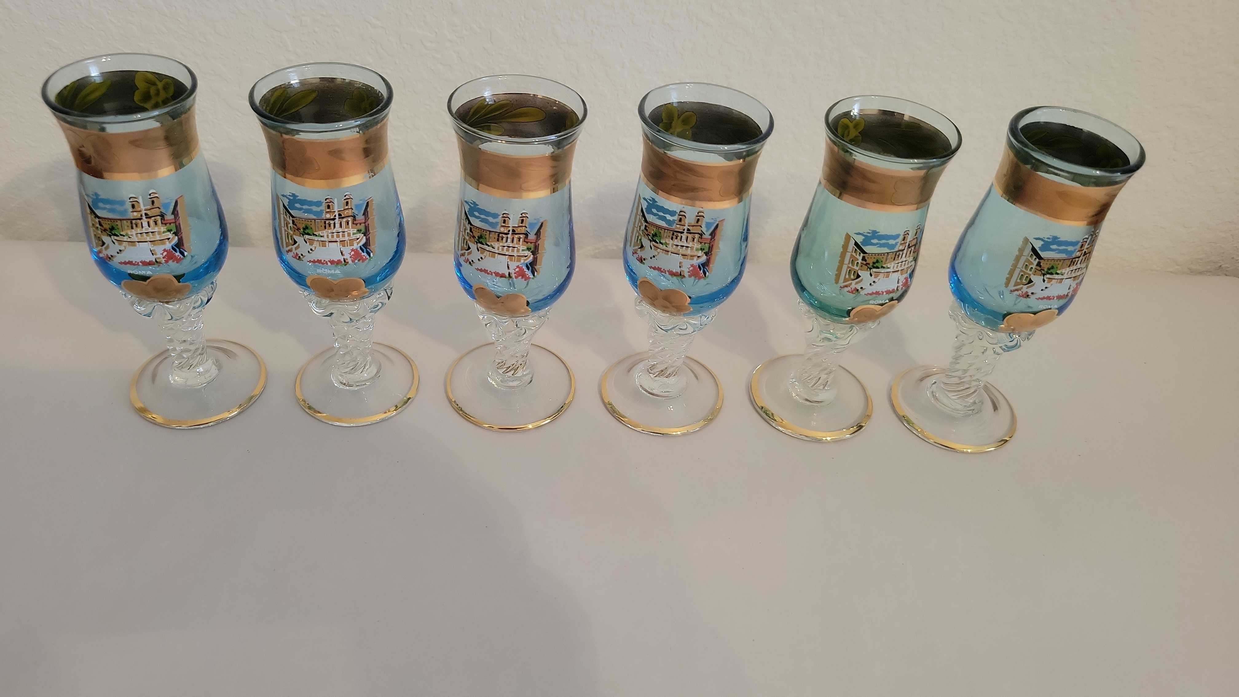 Vintage Large Wild Bird Series Tall Drinking Glasses, Water Glasses, Barware  Glasses, Cabinet Decor, Collectible Glassware-set of Six 