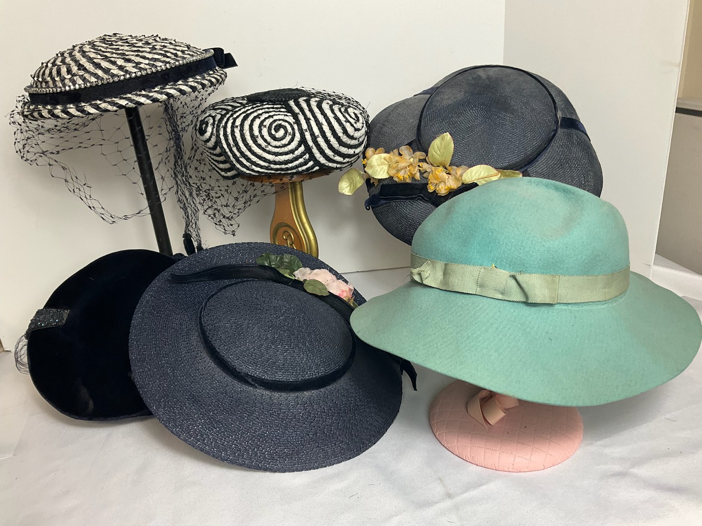 Vintage Hat Bucket Hat 1950s Hat Fishing Hat Fishing Lure
