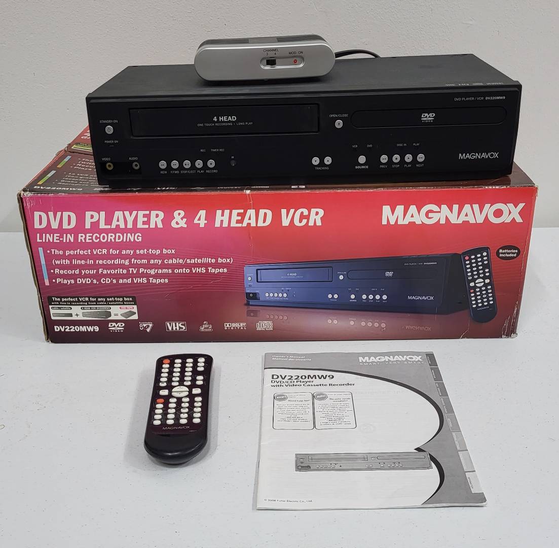 Magnavox-DVD-Player-VCR-Recorder