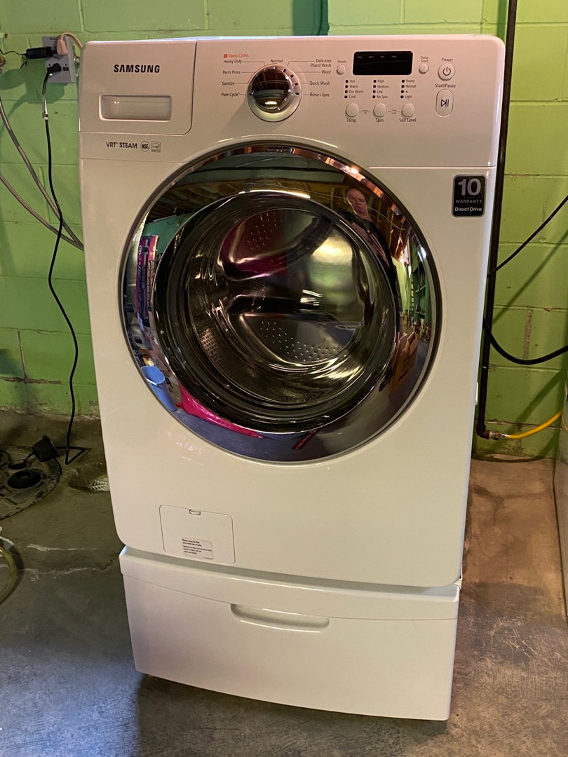 Portable washer and dryer, stand included. for Sale in Harrisburg