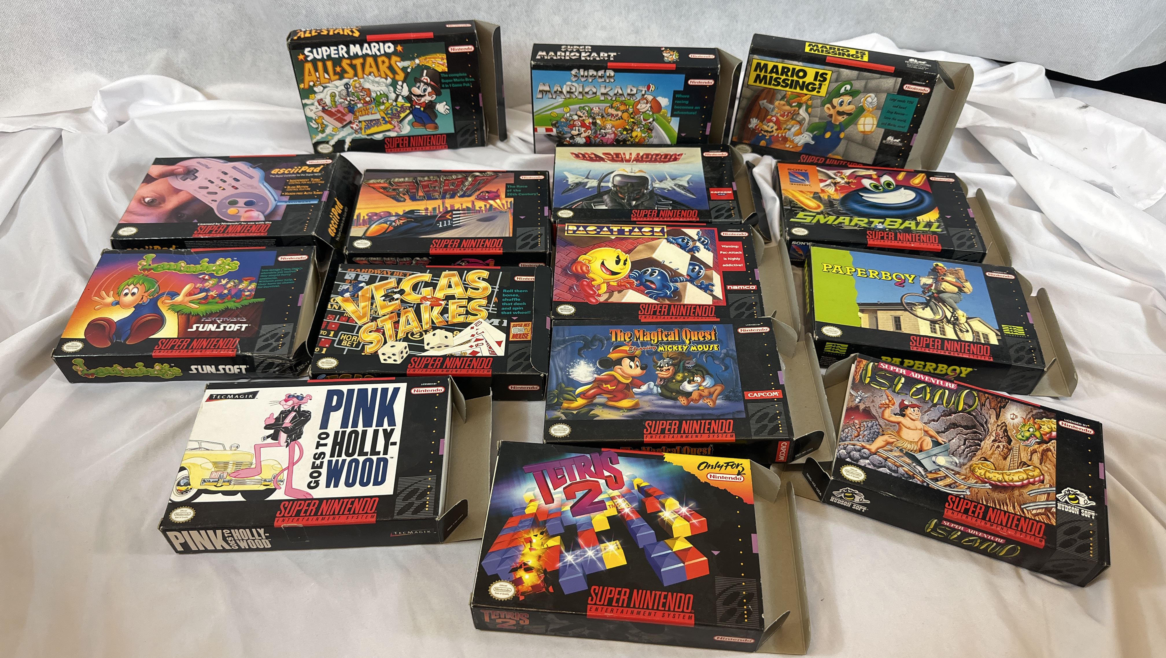 Buy Nintendo SNES Video Games on the Store, Auctions