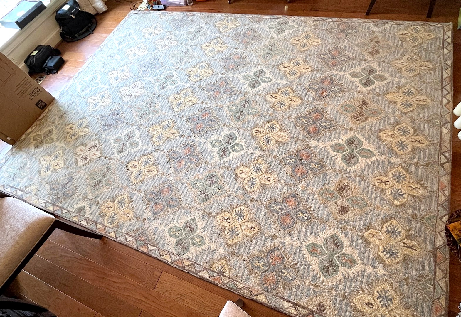 Sold at Auction: 2 Hook rugs-approximately 4 ft/5 ft.