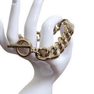 Victoria-Secret-Pave-Crystal-Link-Bracelet