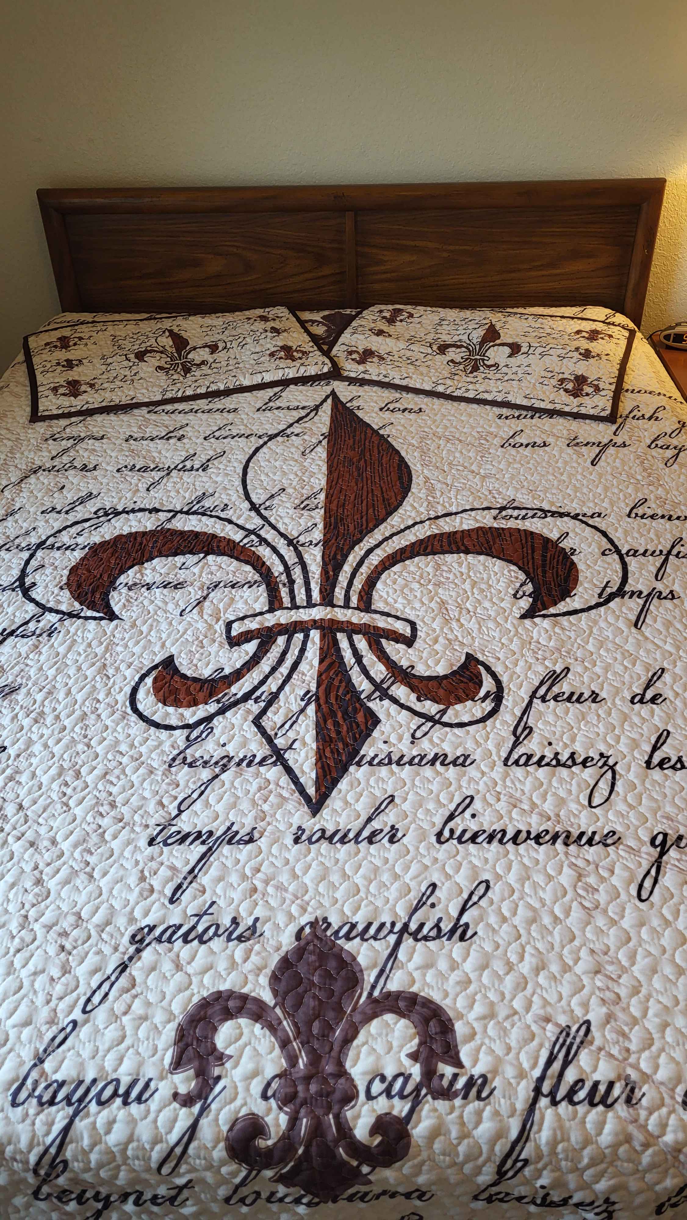 New Orleans Saints Full Size Bed In A Bag Set