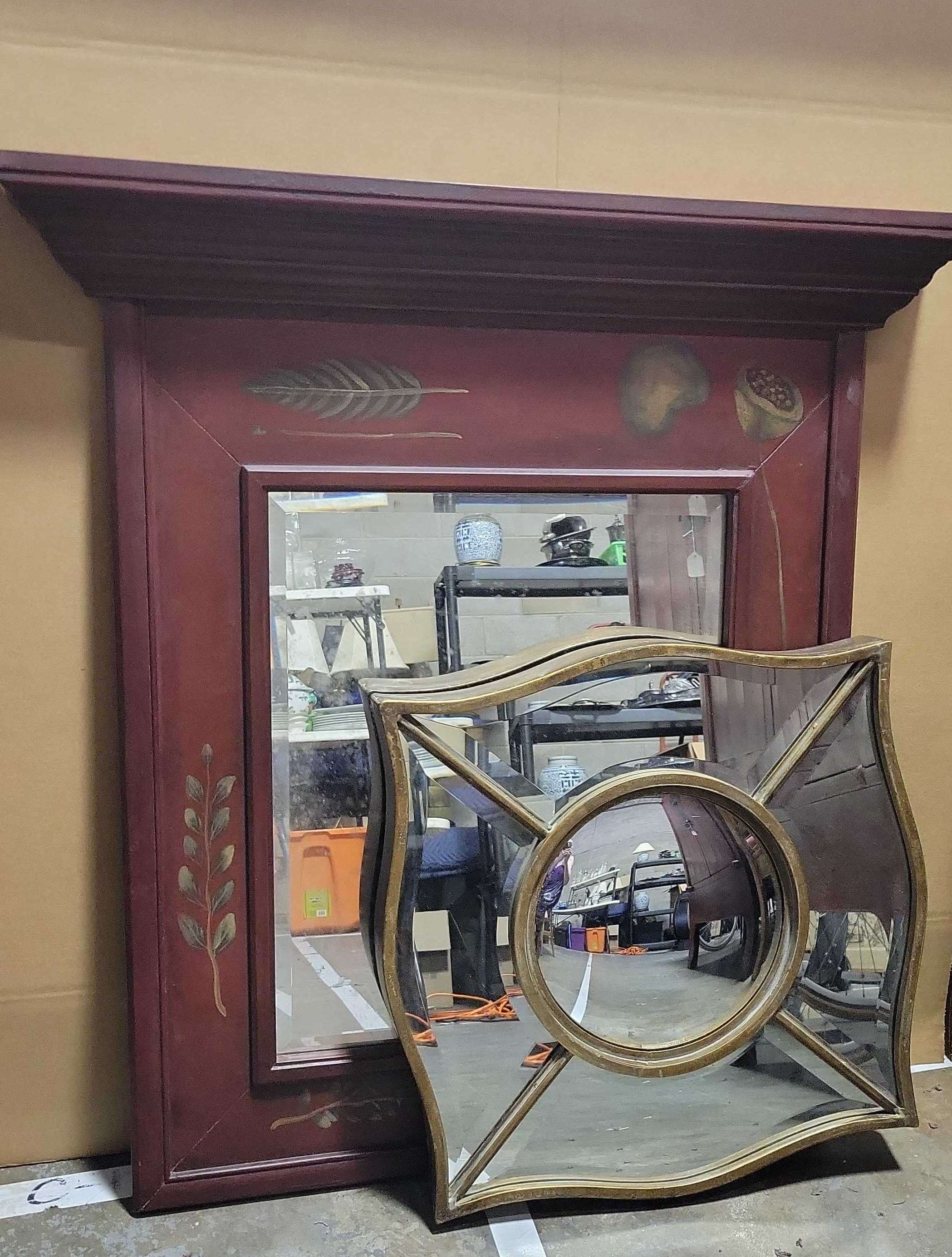 Decor Savvy Golden Antique Mirror Frames at Rs 7600 in Saharanpur