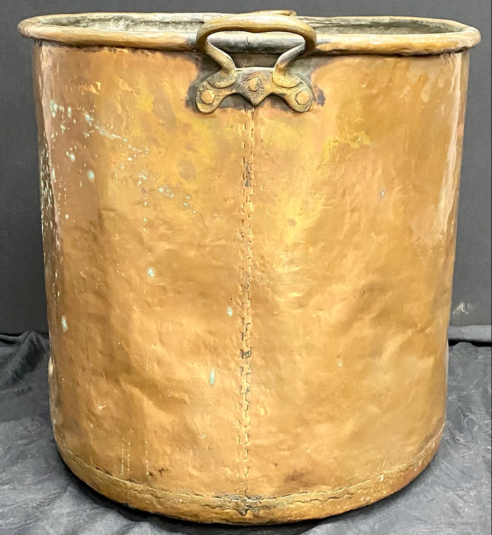 Sold at Auction: Large Copper Coated Sauce Pot, Smith & Anthony Co, Boston  MA