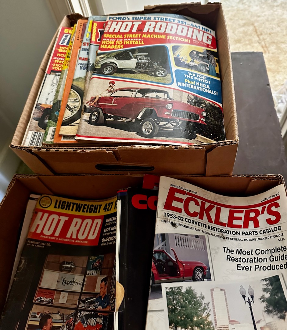 Vintage-Georgia-Tags-Car-Magazines-Mystery-Lot