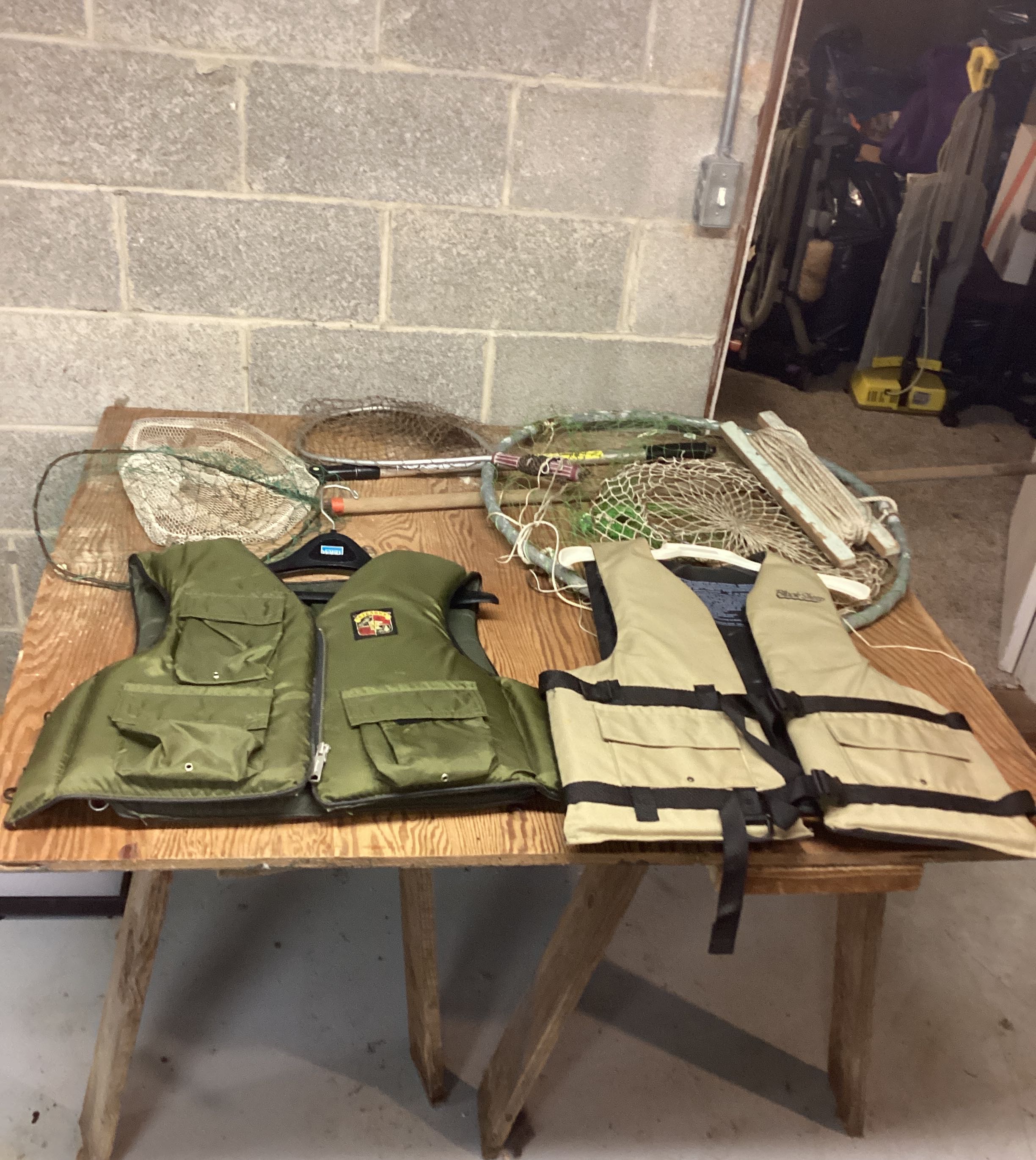 Sold at Auction: Two Small Pre-Owned Fishing Vests