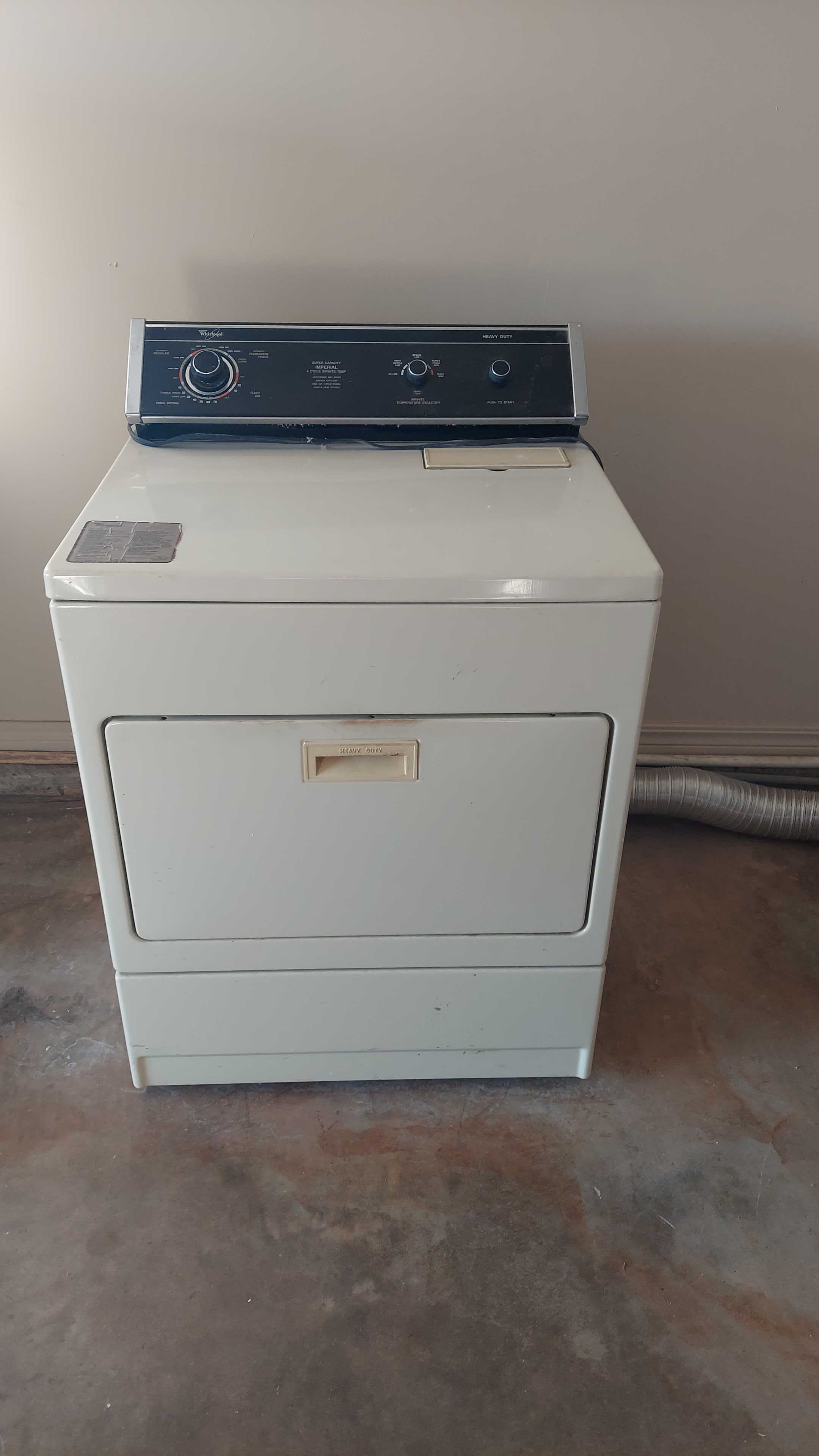 Whirlpool 7.4 cu. ft. 120-Volt Smart Gas Vented Dryer in White with a  Hamper Door and Steam, ENERGY STAR - Yahoo Shopping