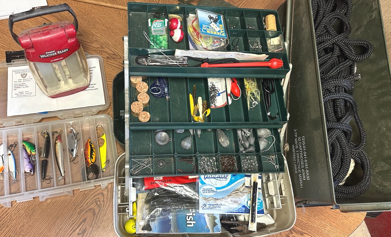 Buy Ready to Fish Saltwater Tackle Box with 3 Tray and Basic Tackle, 50  Piece Online at desertcartINDIA