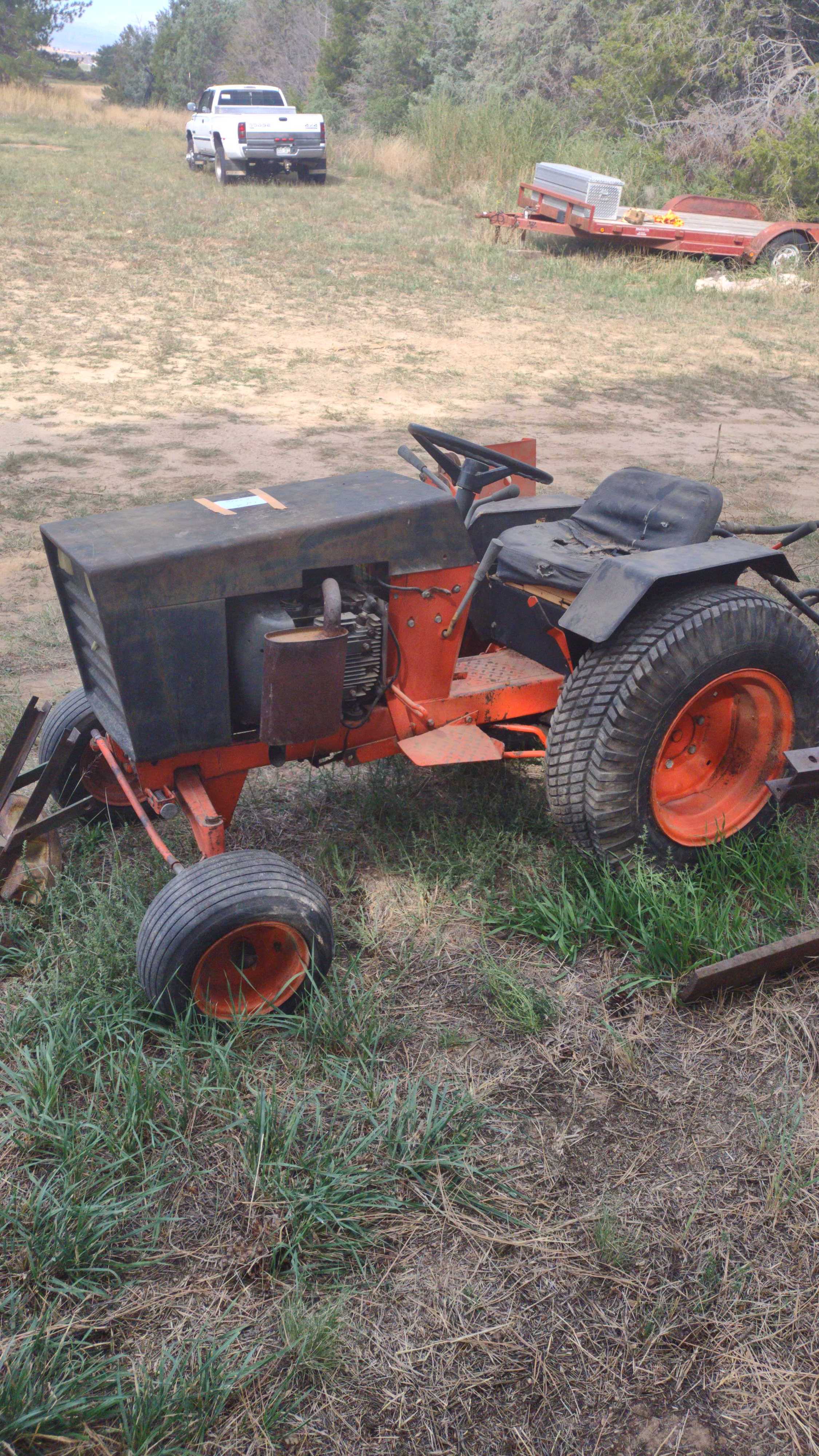 Case 446 Hydrostatic Garden Tractor And Accessories