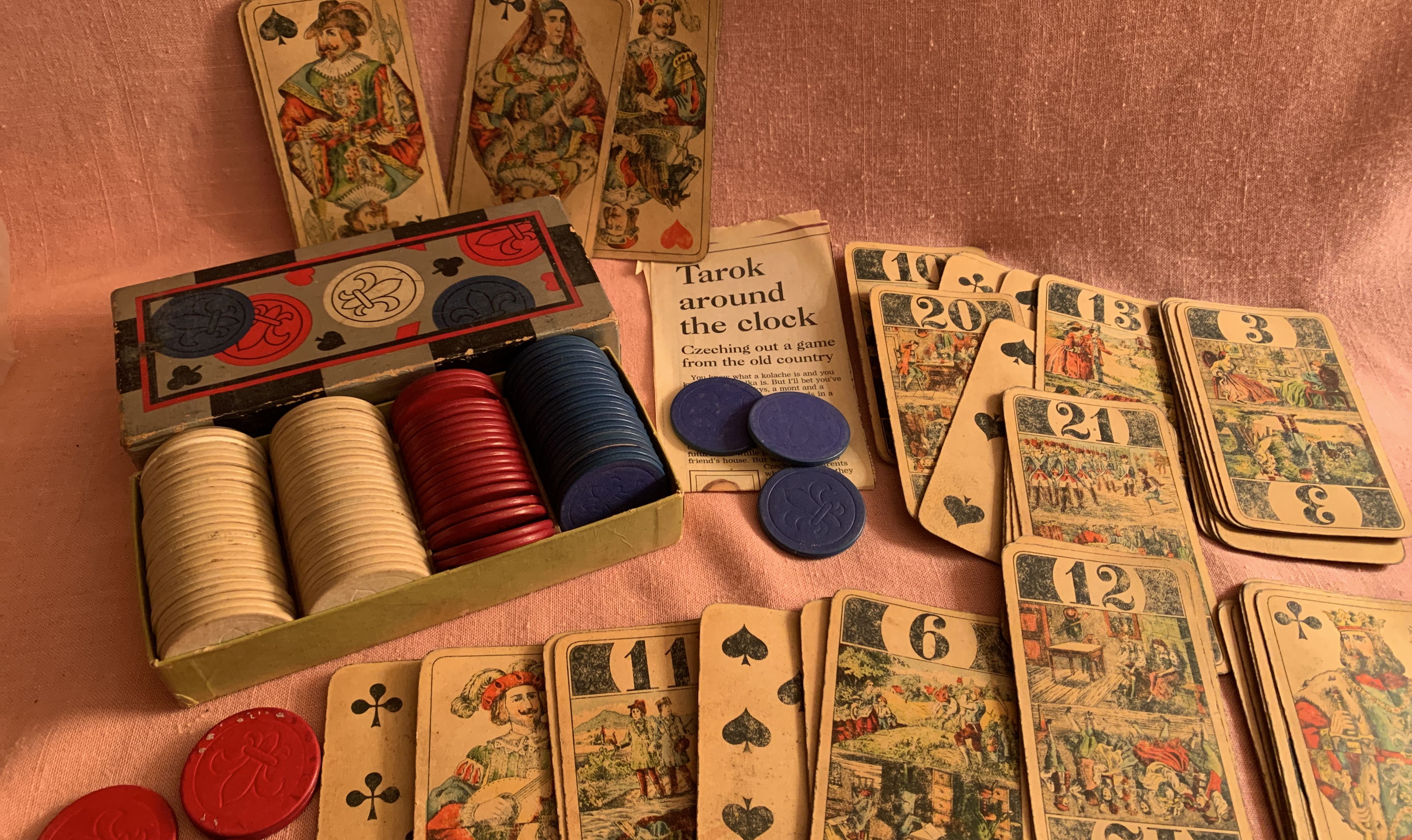 Antique-Tarok-Cards