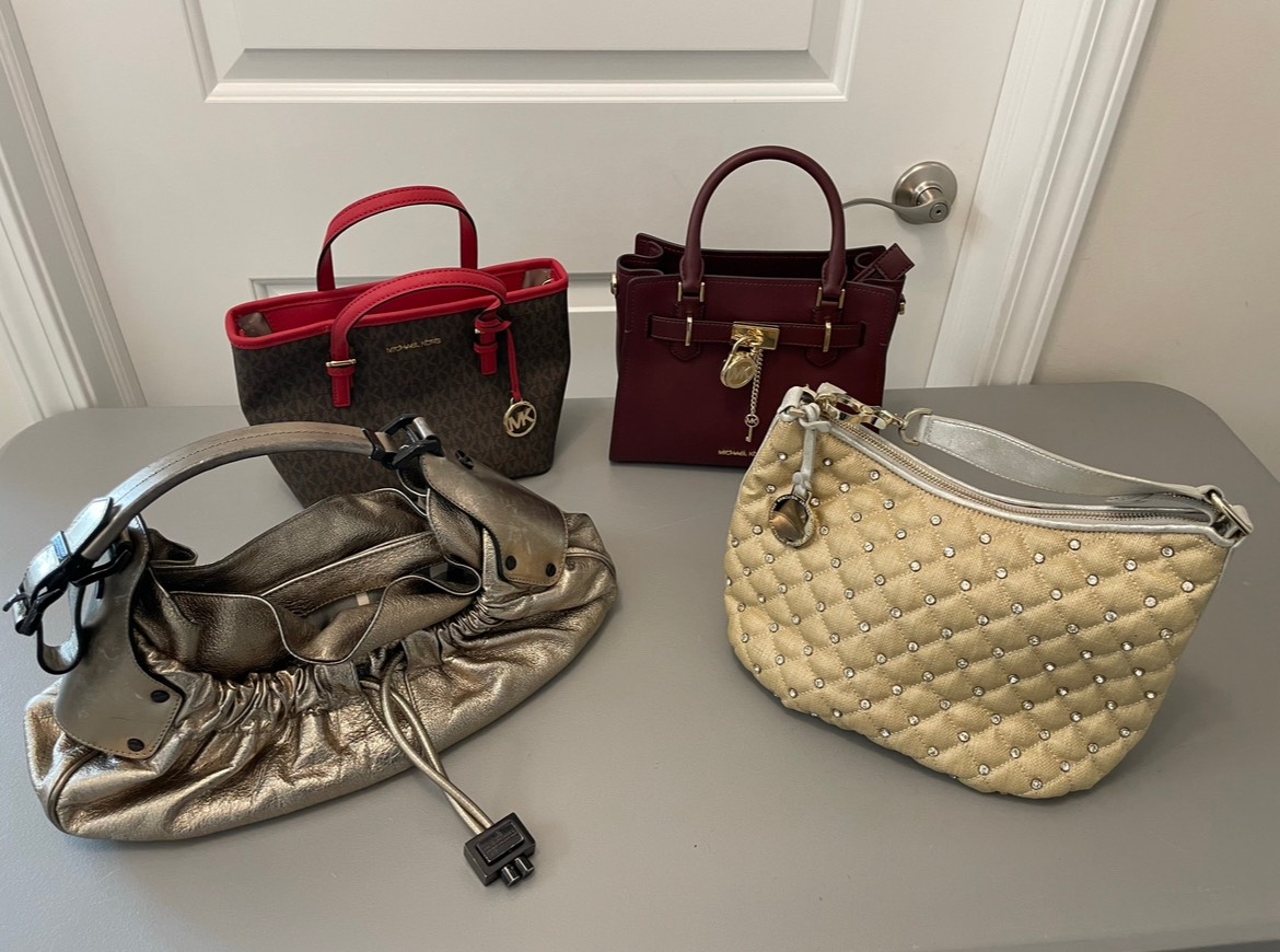Creative designer turns luxury gift bags into wearable handbags using rope  and just a few screws