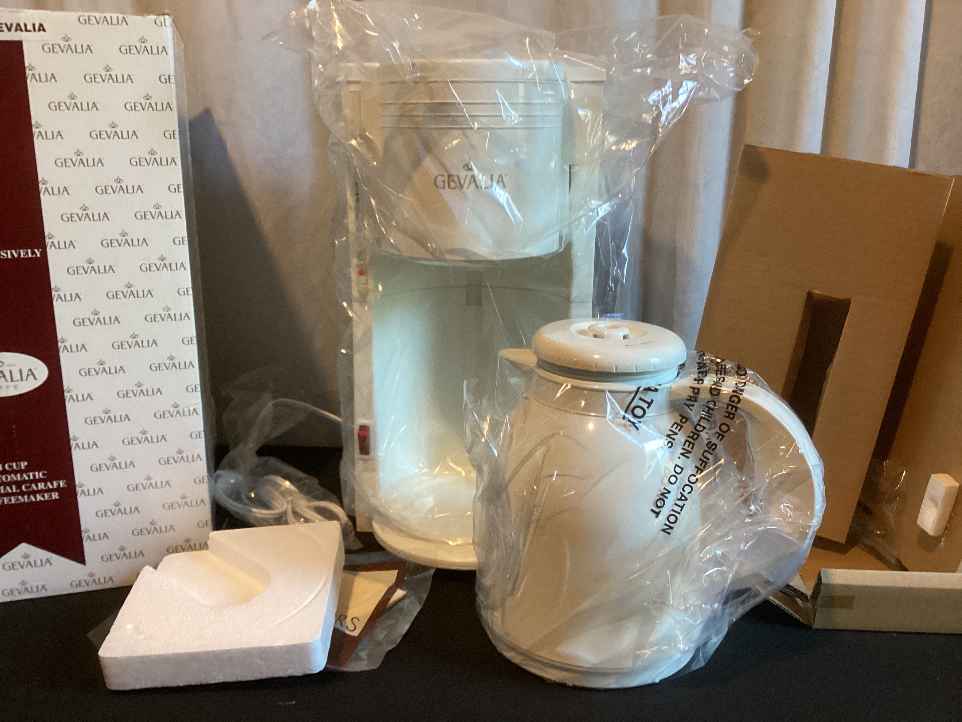 Gevalia Coffee Maker, Coffee Pots' Faberware Buffet Server and Euro Pro  Crock Pot - Northern Kentucky Auction, LLC