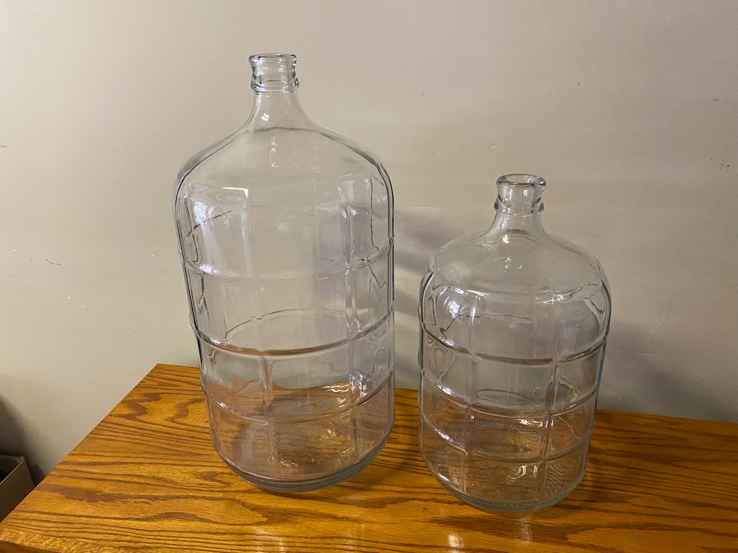 Retro 5 Gallon Glass Water Jug