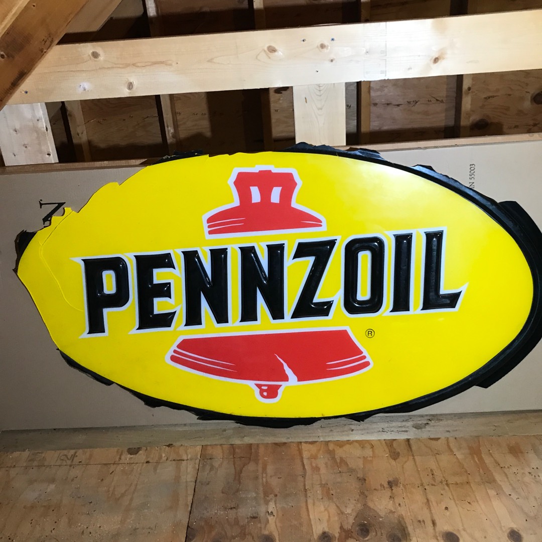 pennzoil sign