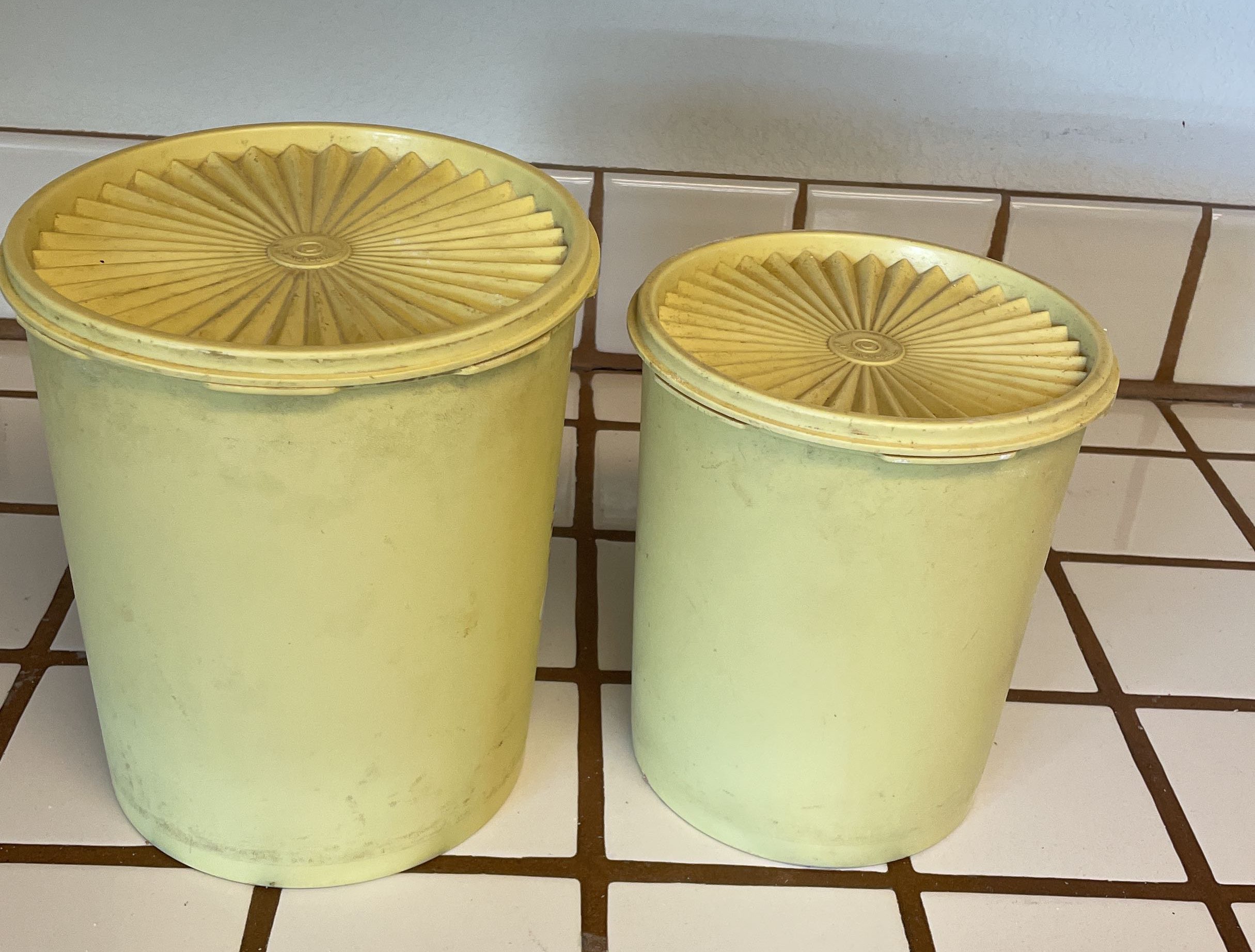 Tupperware Canisters and Lids