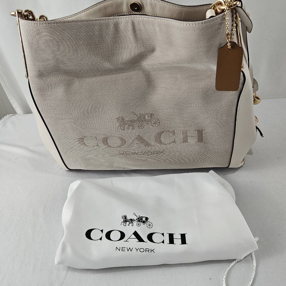 COACH Coated Canvas Signature Cary Shoulder Bag: Handbags: Amazon.com
