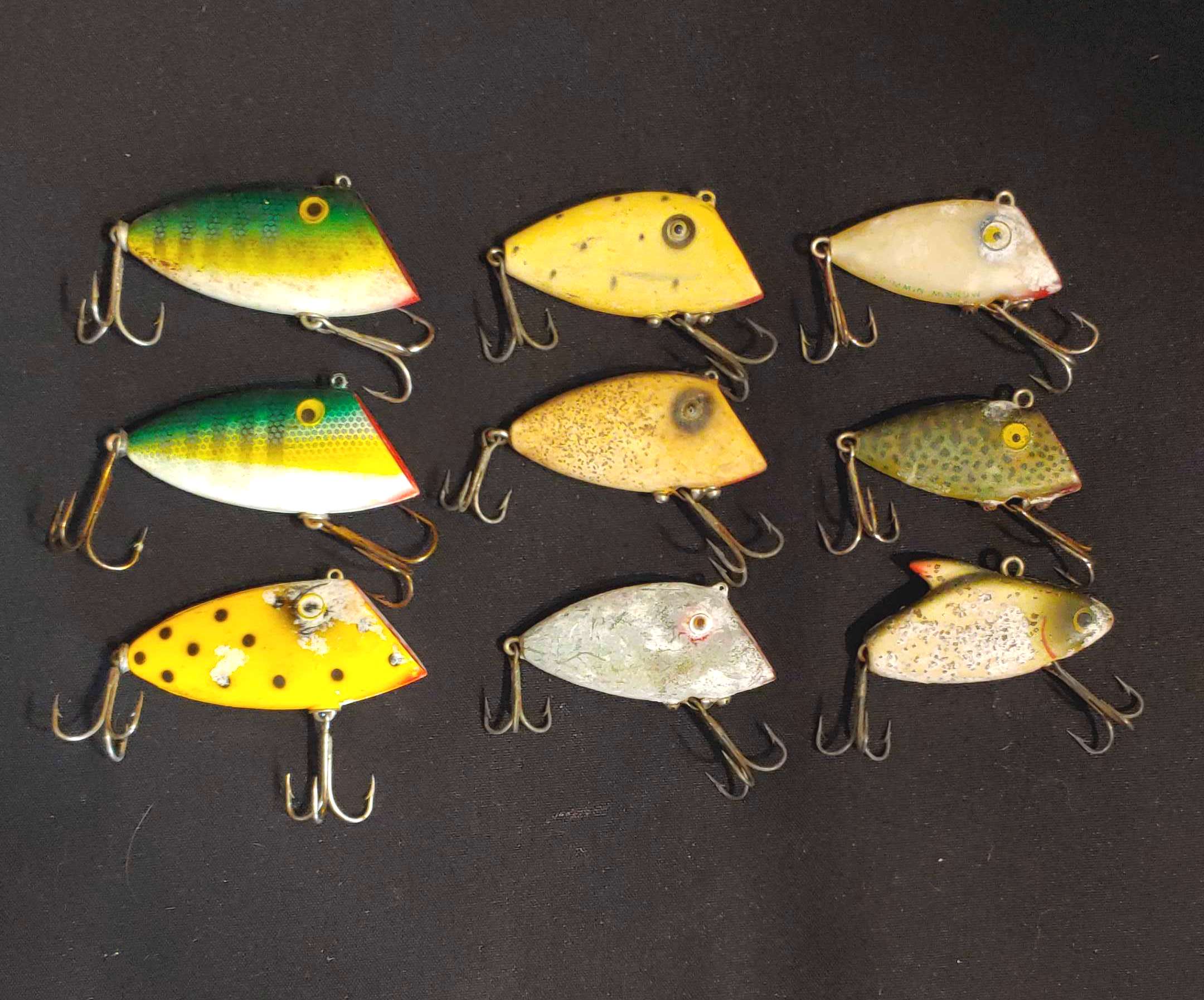 Sold at Auction: Red Painted Cod Fishing Jig