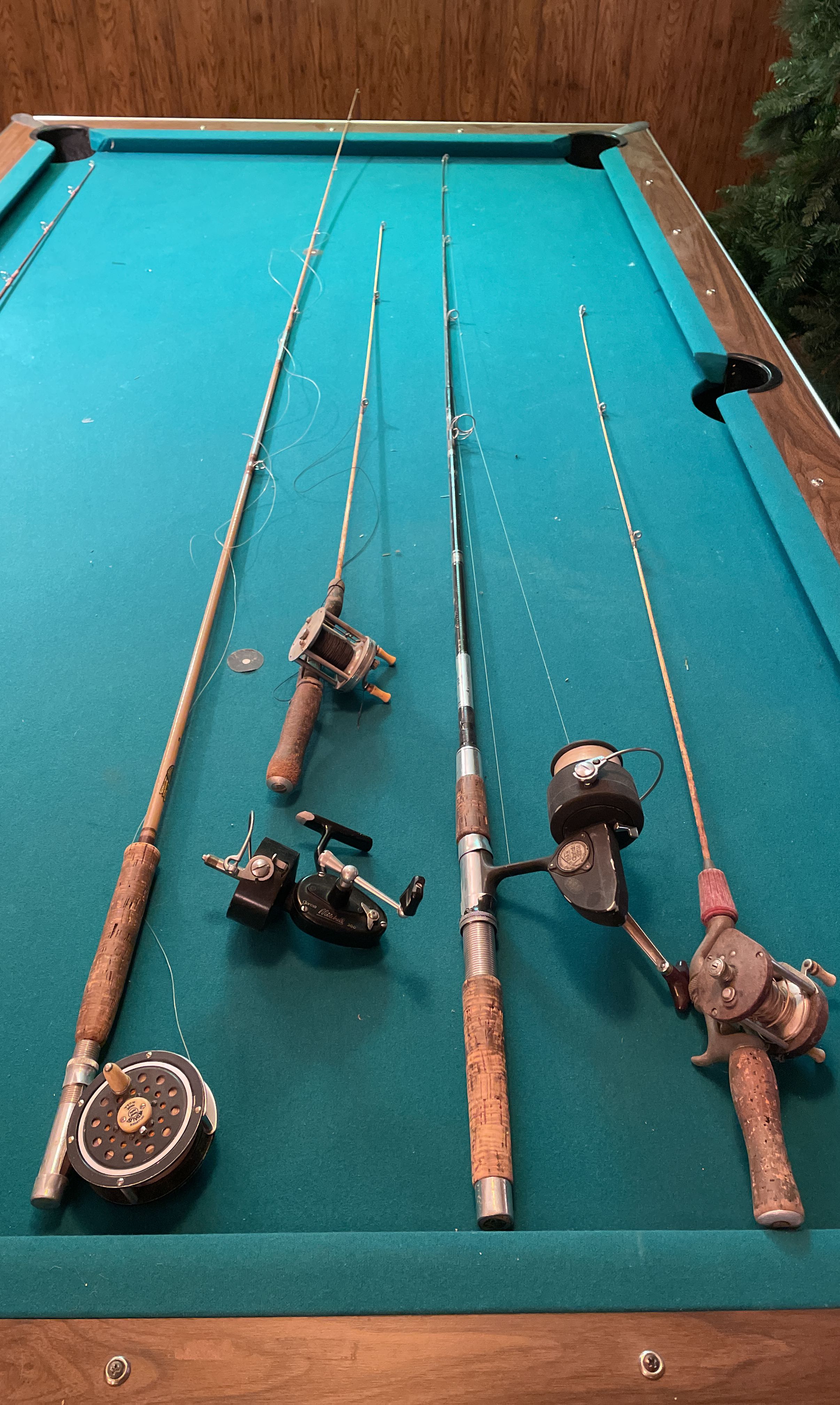 Fishing Rod Holder, Vintage Metal Fishing Rod Holder -  Israel