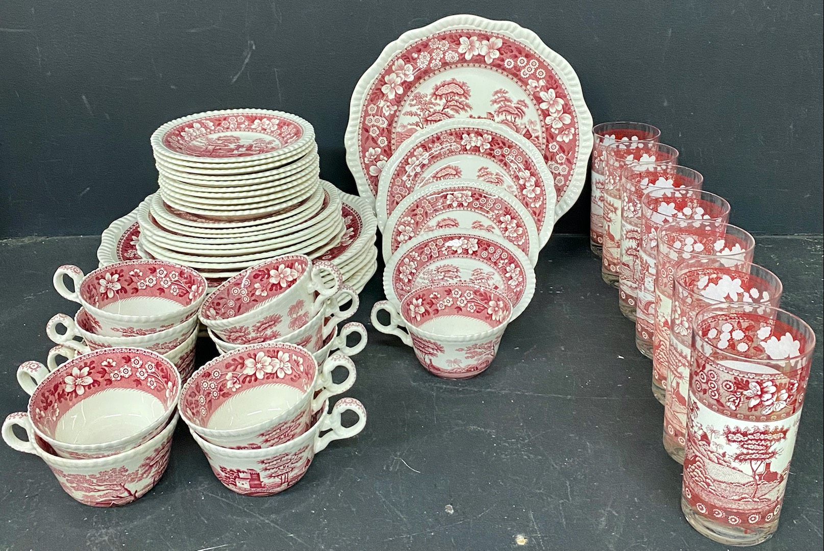 756-Large-Red-Spode-Dish-Set-48