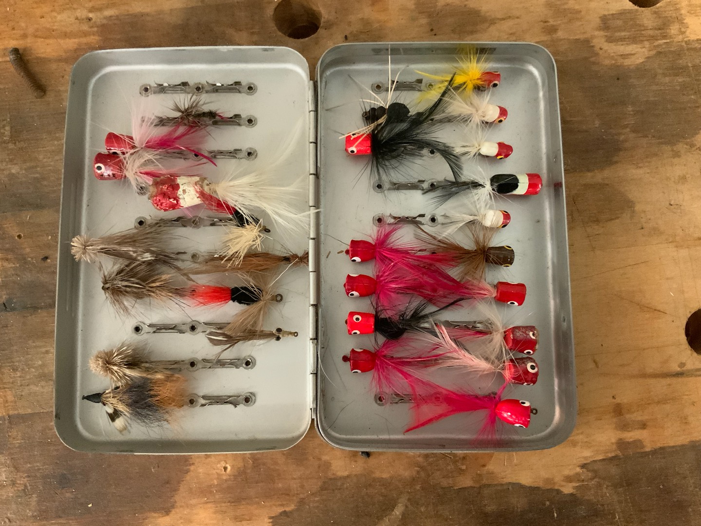 Sold at Auction: (10) Vintage Fly Fishing Lures