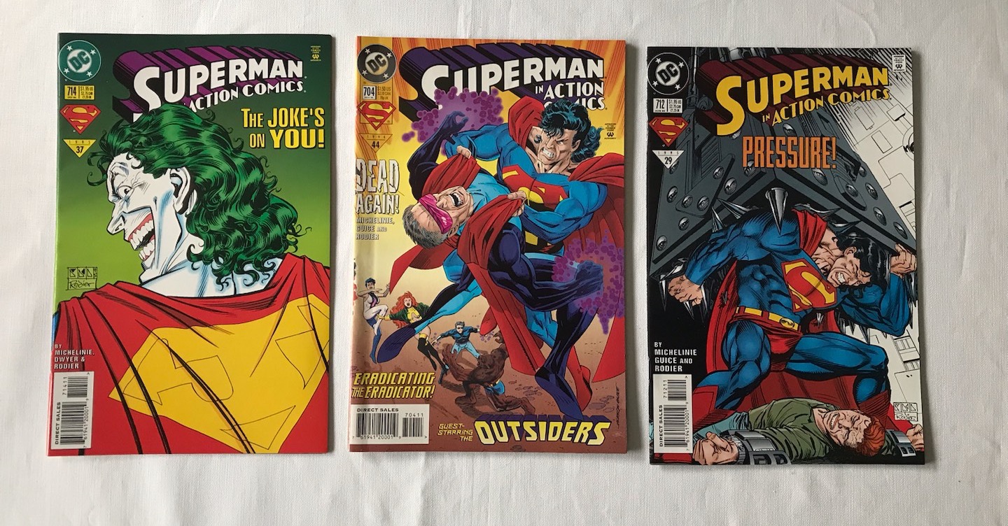 Superman Comic Book and Poster Lot - BND Treasure Chest