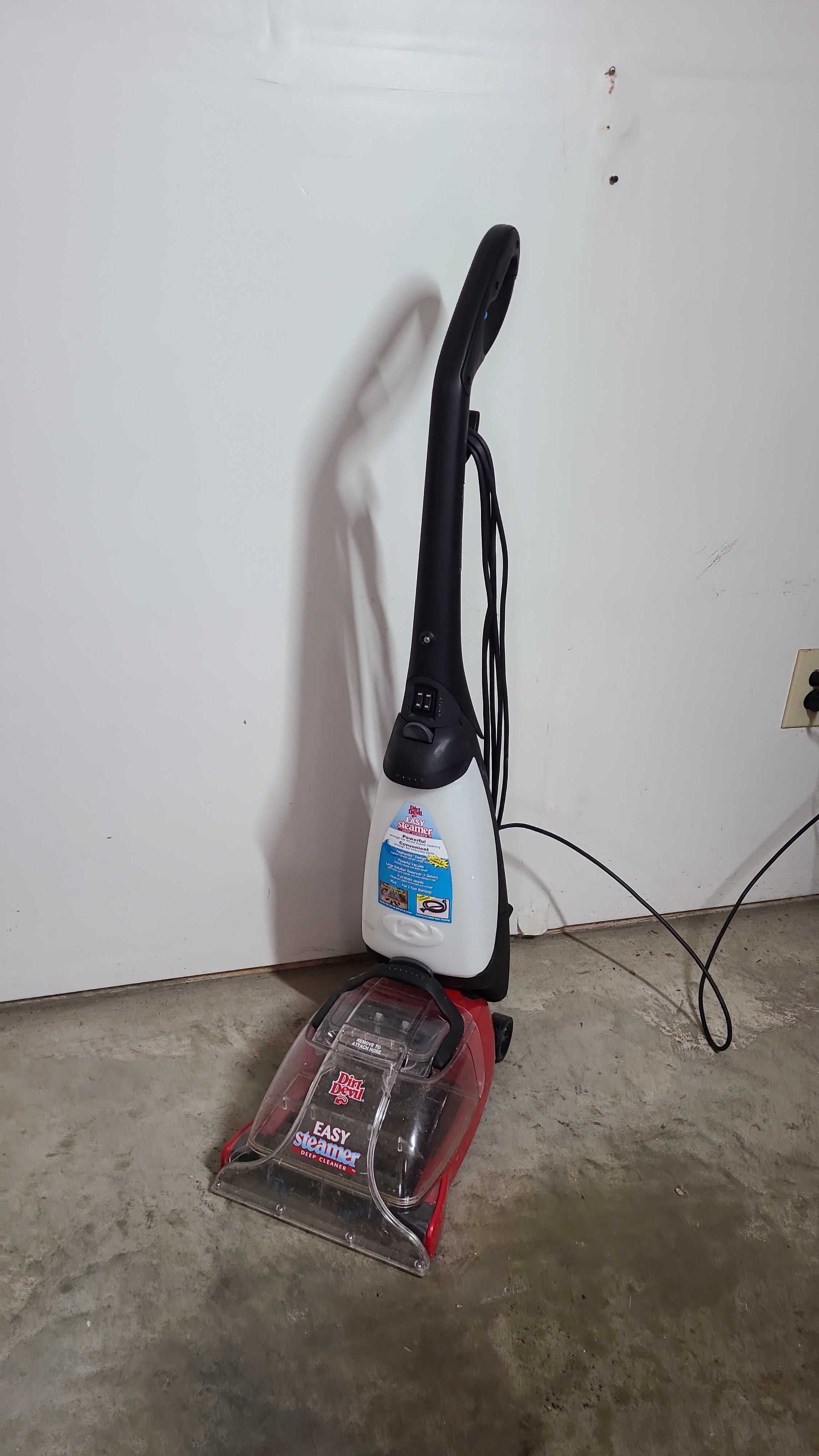 DIRT DEVIL EASY STEAMER CARPET CLEANER (WHAT'S WRONG WITH IT?) 