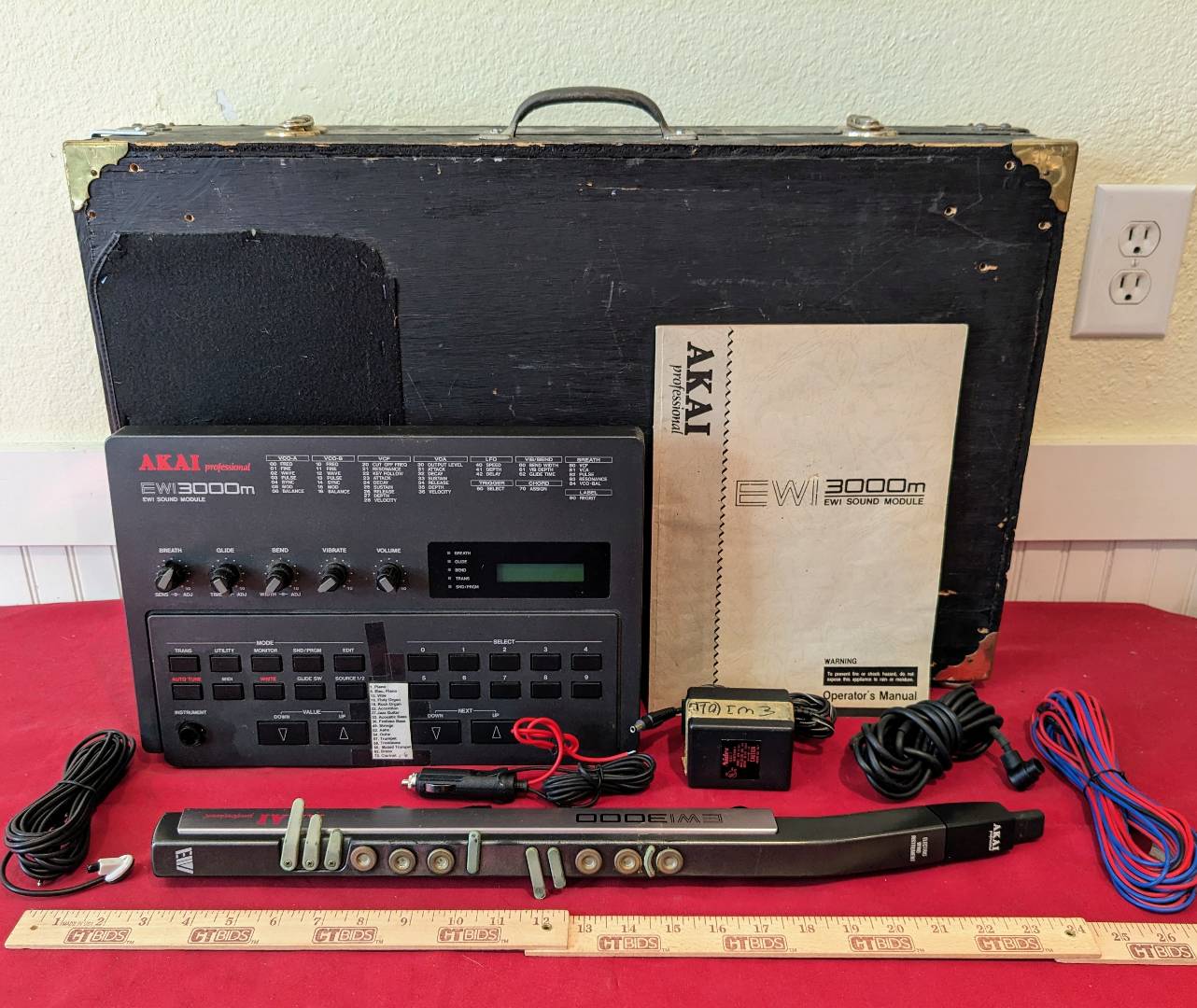 Akai-Electric-Wind-Instrument-EWI3000-And-EWI3000m-Sound-Module