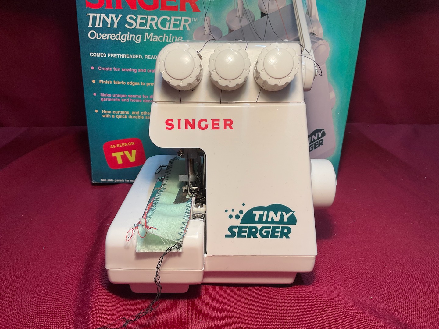 Buy the Singer Tiny Serger Overedging Sewing Machine