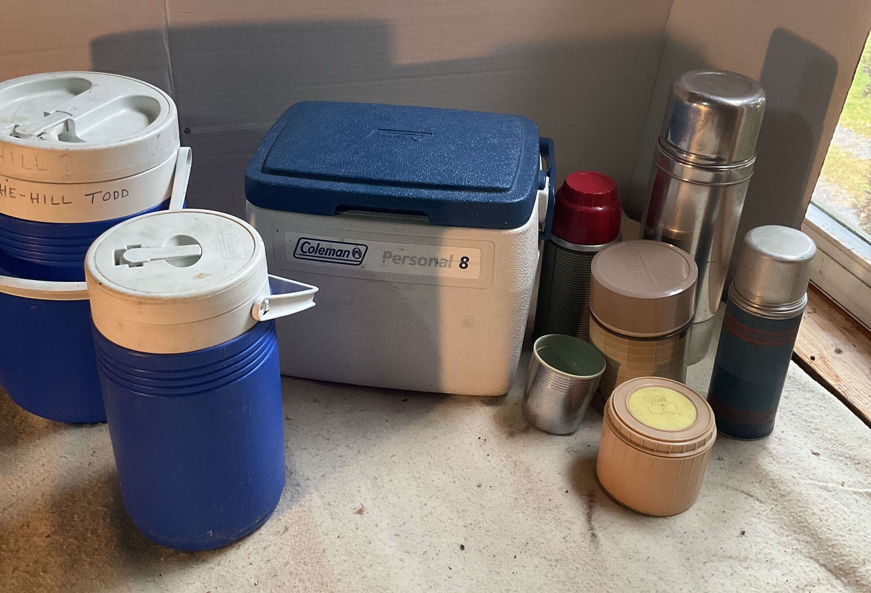 At Auction: COLEMAN THERMOS