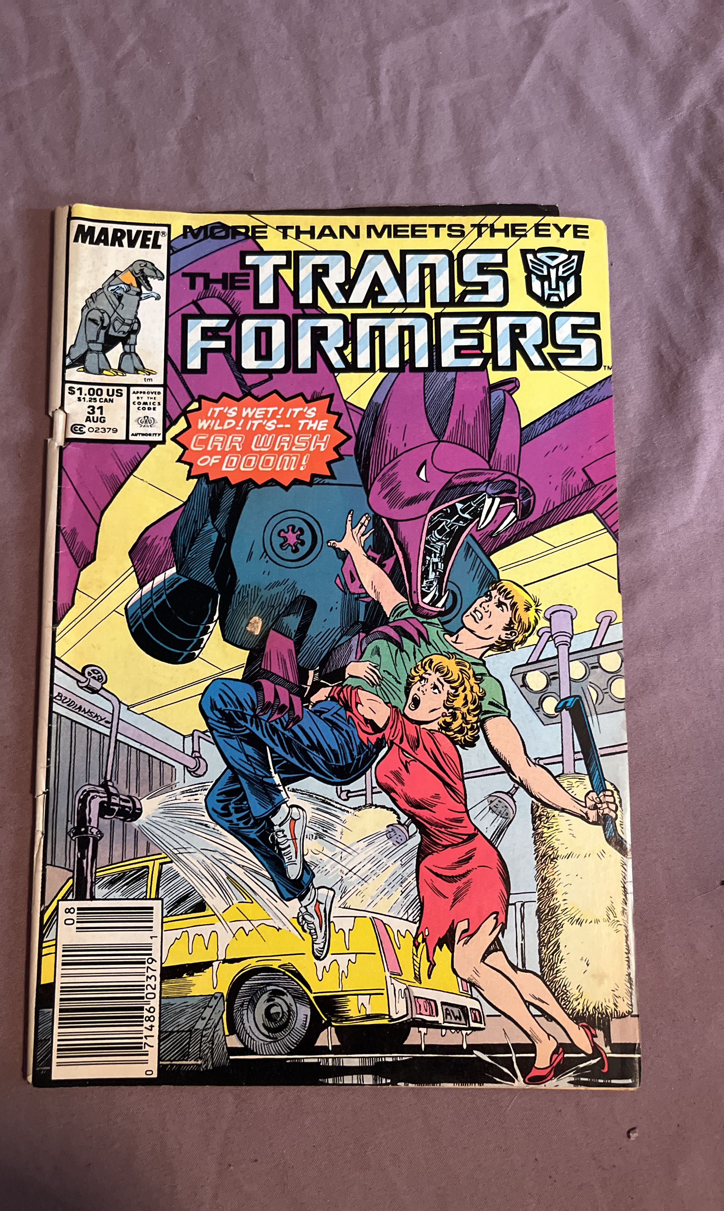 Transformers  More than Meets the Eye Stainless Steel Water Bottle -  Custom Fan Art