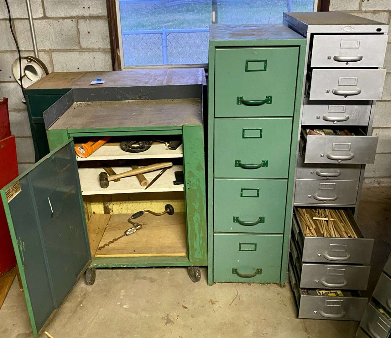 Auction Ohio  Plastic Storage Cabinets