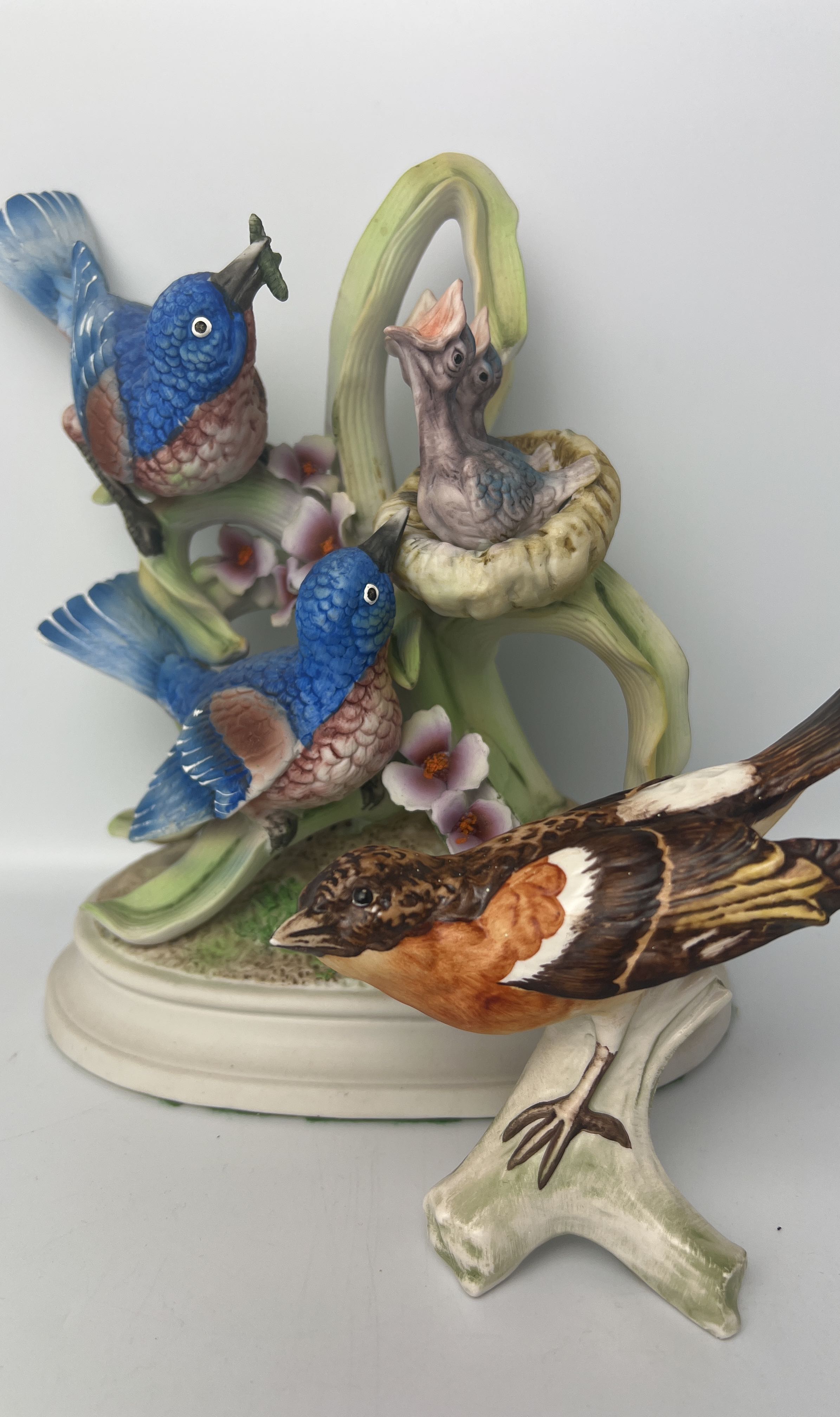 Two (2) Ceramic Birds - Nostalgia