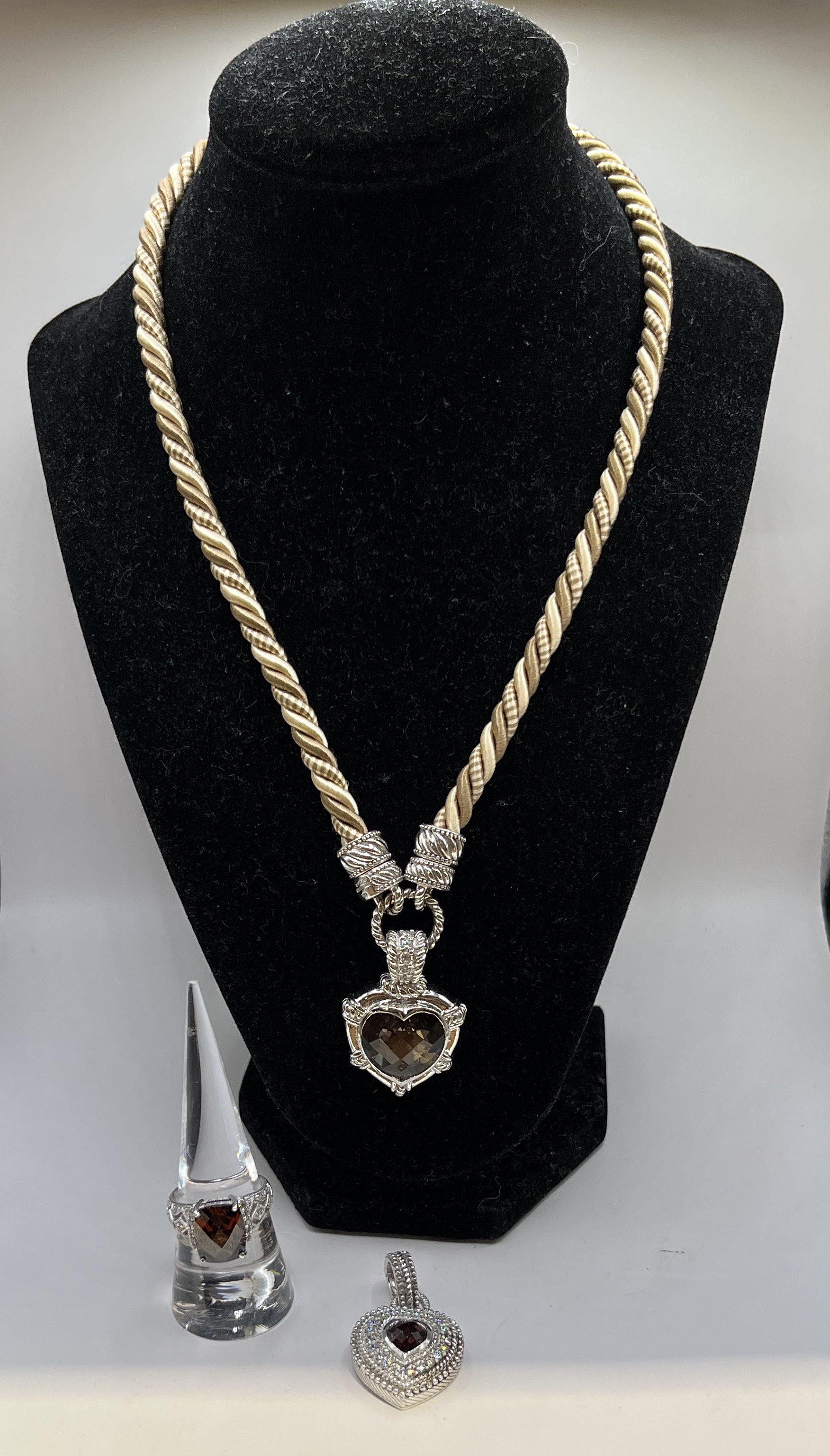 Judith Ripka Couture 18K Gold 1 Tcw 52 Diamonds Estate Chain Necklace 17  Designer Woman's Jewelry - Etsy