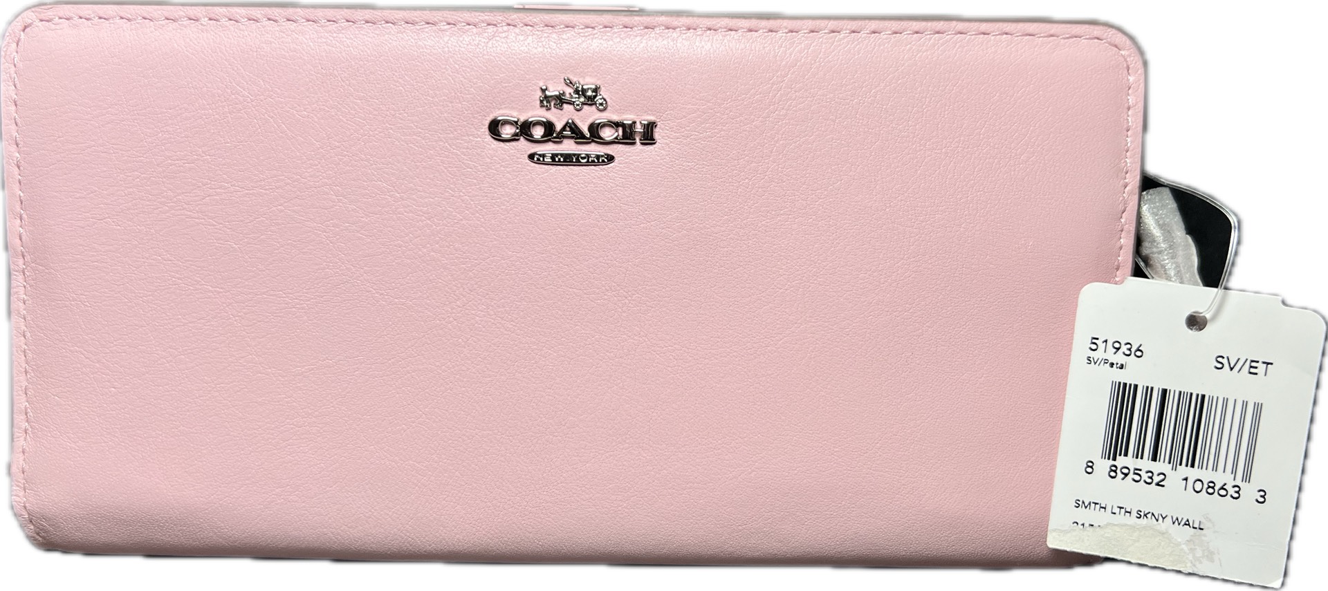 Coach Skinny Wallet NWT