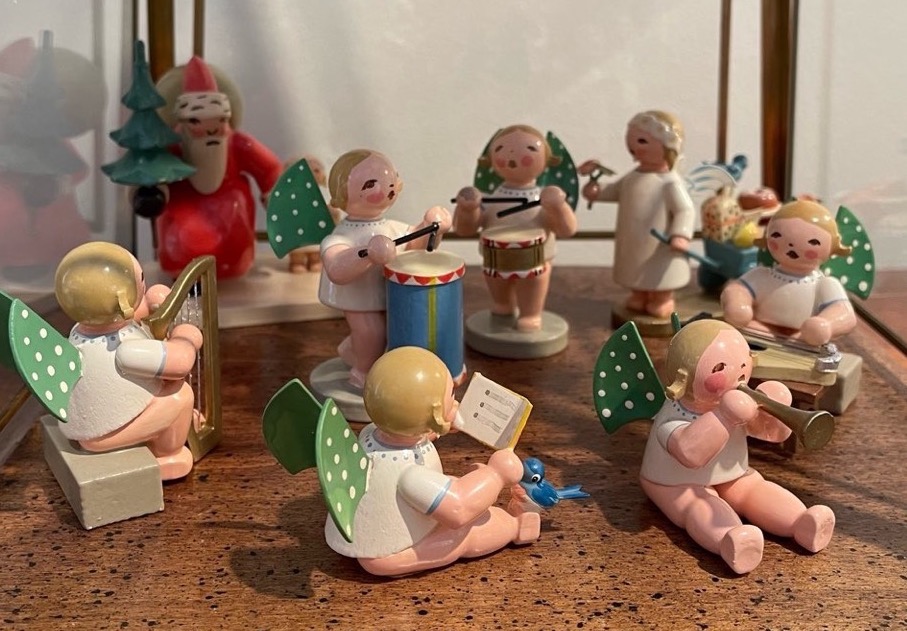German-Original-Erzgebirge-Miniature-Figurines