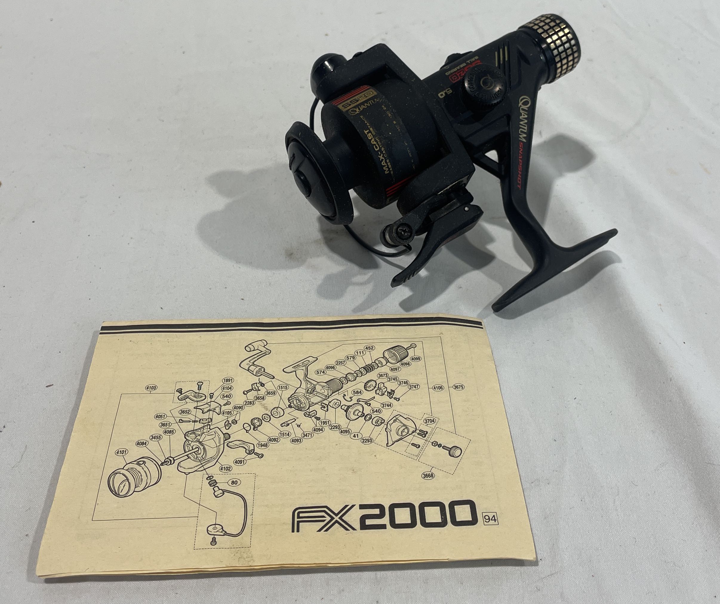 Quantum Vintage Spinning Fishing Reels for sale