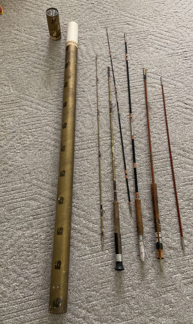 Vintage-Fishing-Pole-Trio