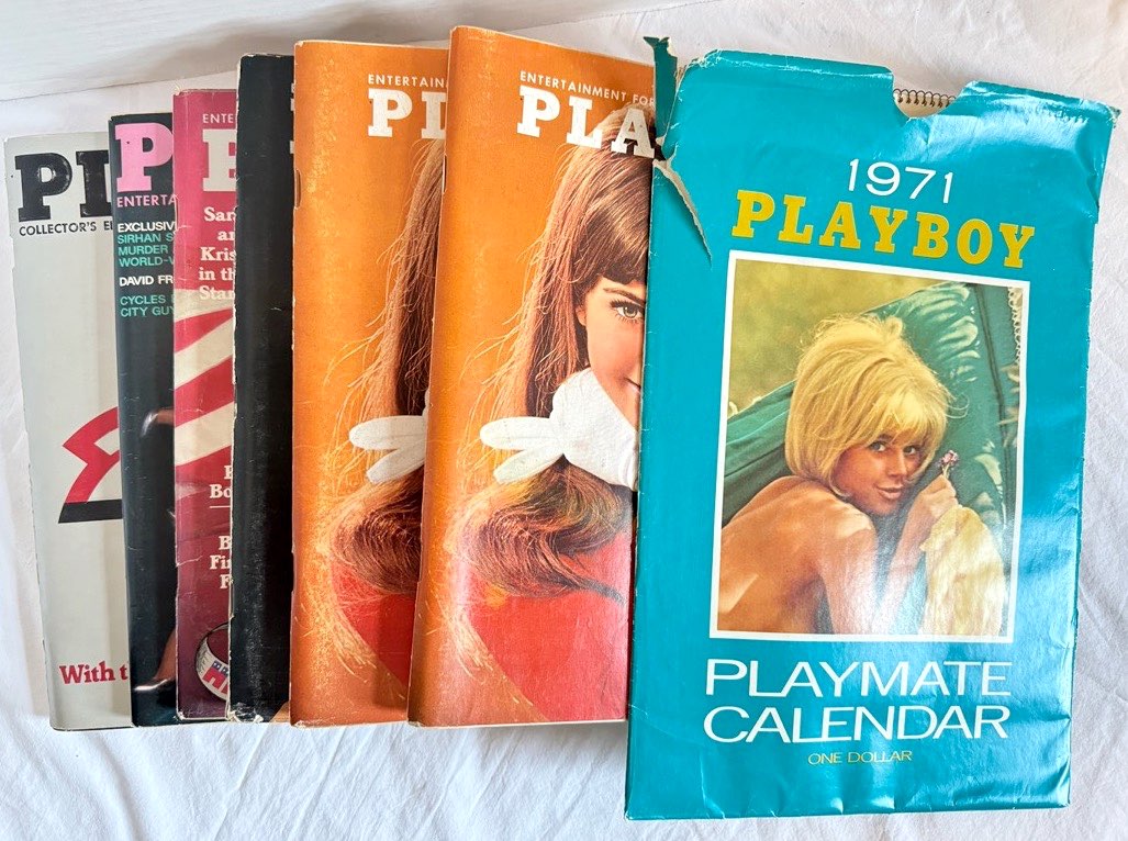 Six-1970s-Playboy-Magazines-Playmate-Calendar