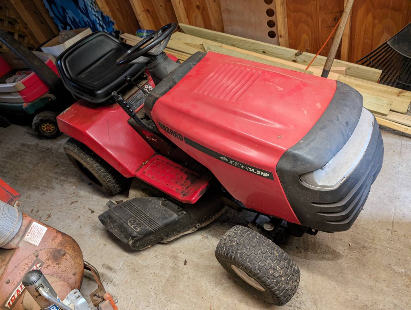 Wizard 42 5 Speed Riding Mower