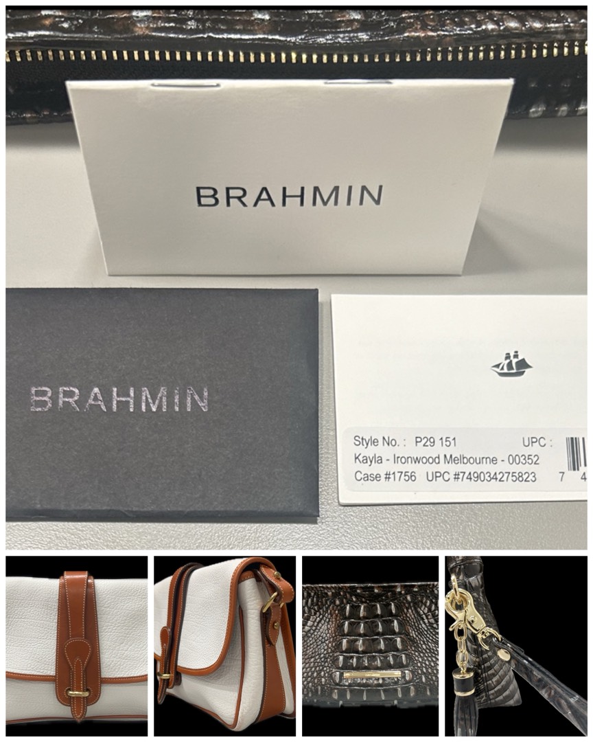 Brahmin Kayla wristlet outlet in Agate