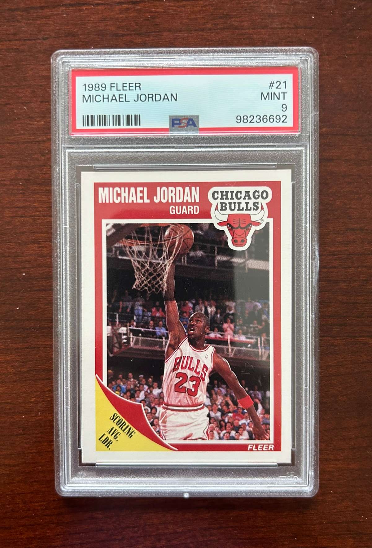 Amazon.com: Michael Jordan PSA 9 Graded Trading Basketball