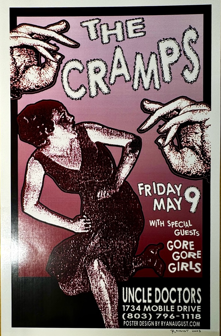 Signed-Cramps-Poster-Flyers-More