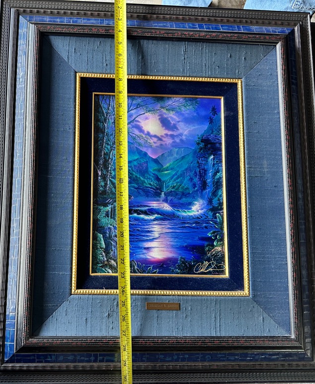 絵画 C. R. LASSEN クリスチャン ラッセン（Christian Lassen）「インディゴナイト