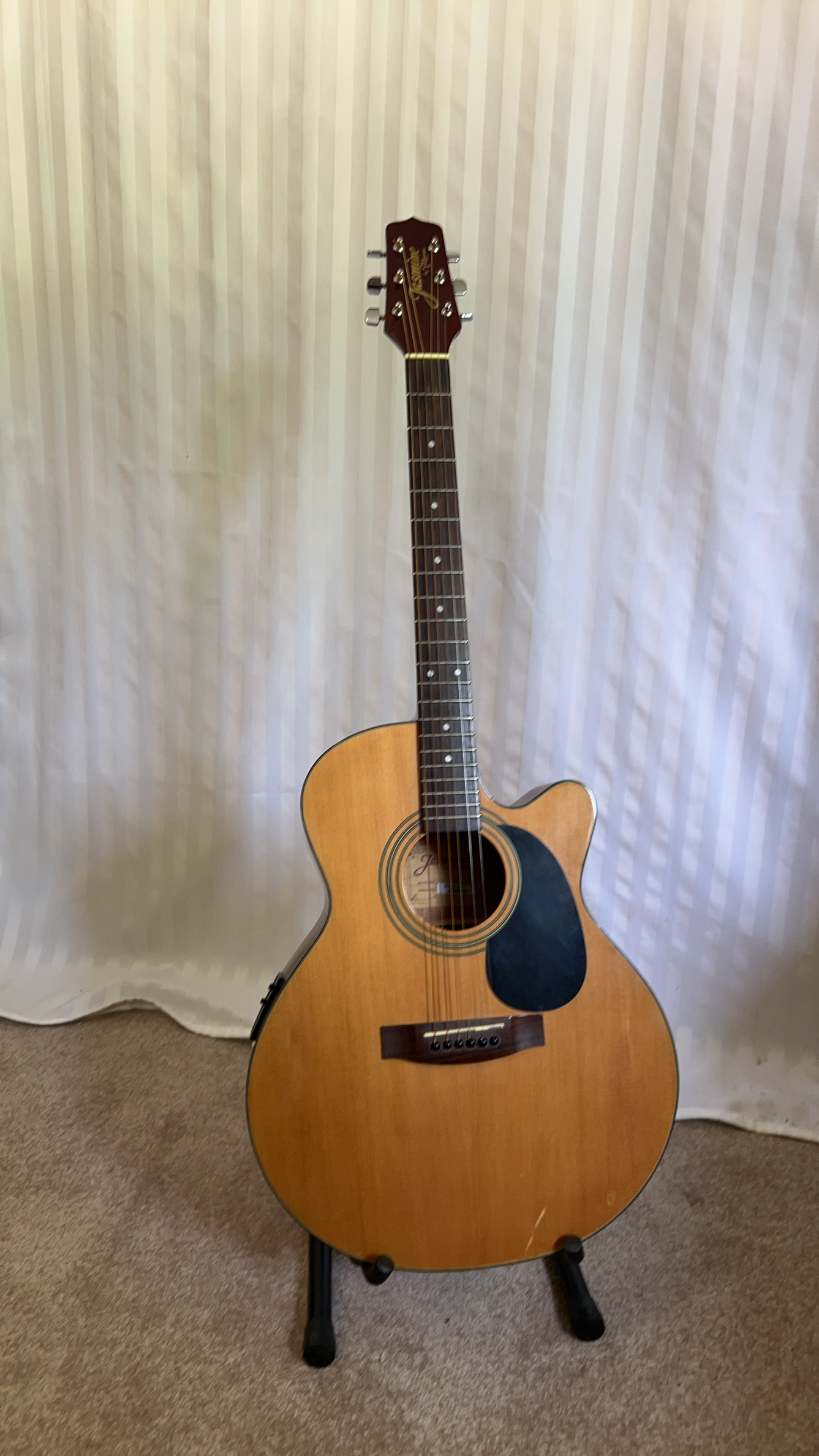 Jasmine-by-Takamine-ES-44C-Cutaway-Acoustic-Electric-Guitar
