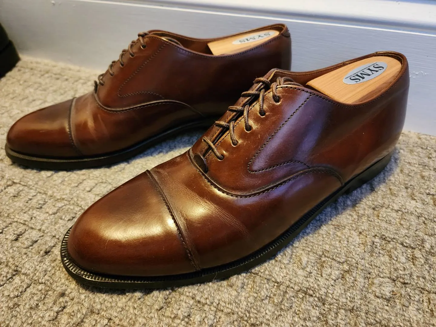 Bruno-Magli-Cole-Haan-Men-s-Leather-Dress-Shoes-Size-9