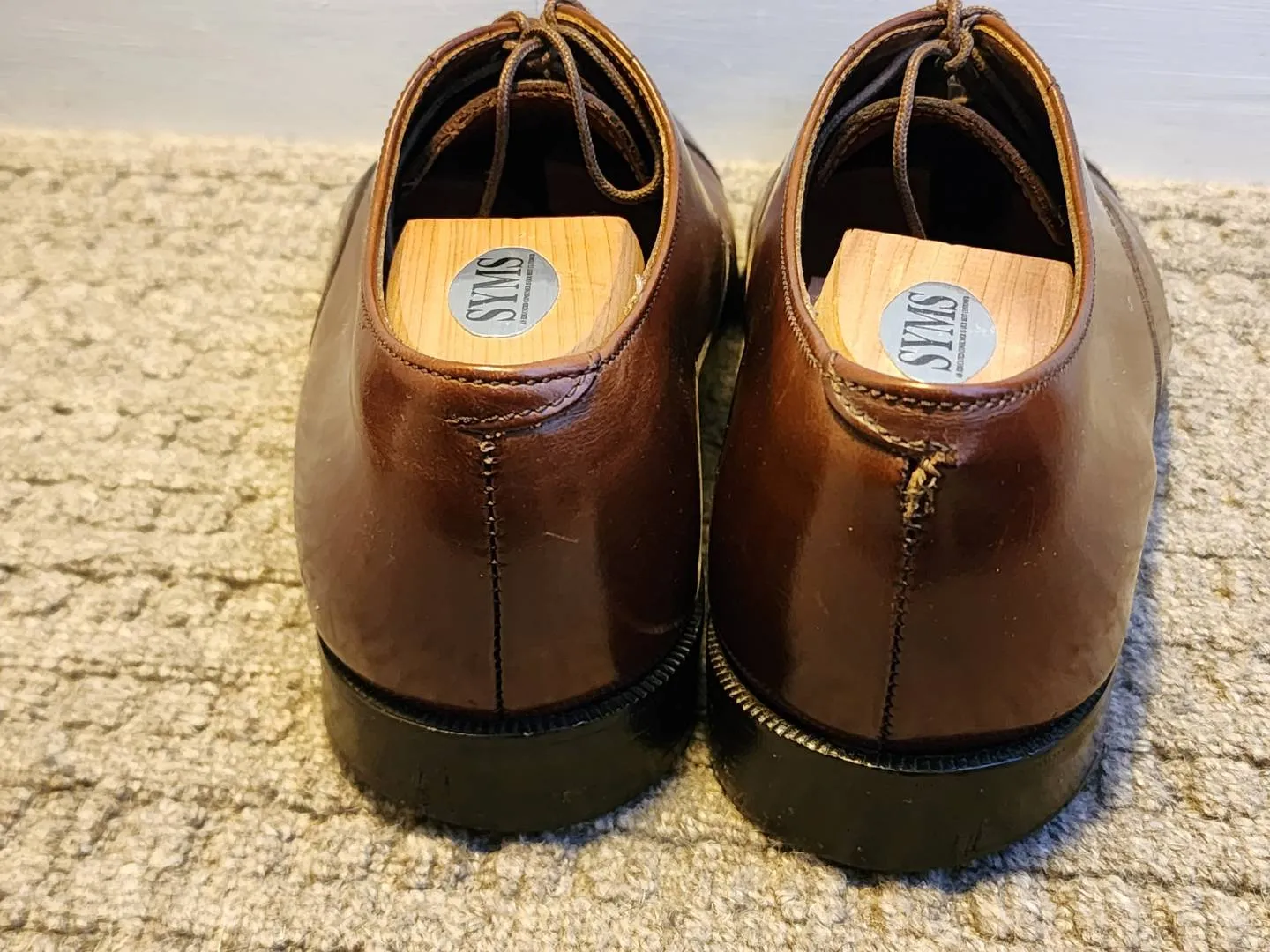 cole haan men's dress shoes brown Cole Haan Men's 2.Zerogrand Laser Wingtip Oxford British Tan/Ivory 9 main image 0